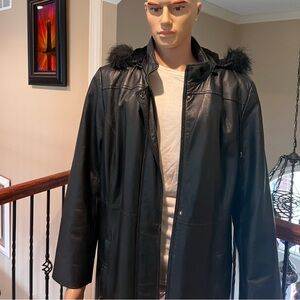 Croft and barrow genuine leather jacket